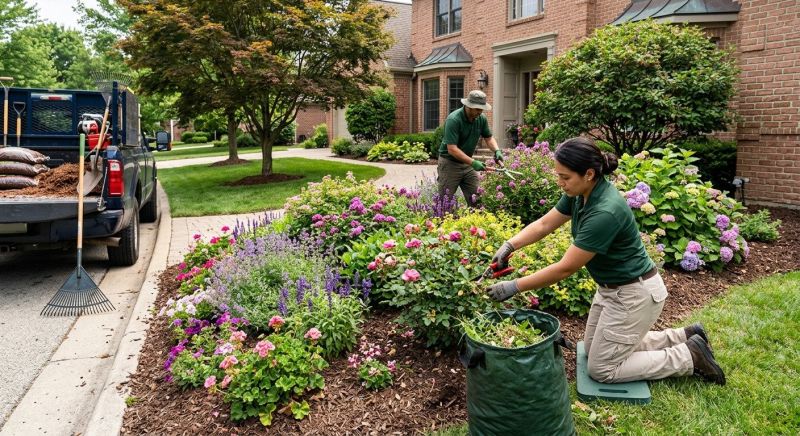 Flower Bed Cleanup Service in Ventura County, CA