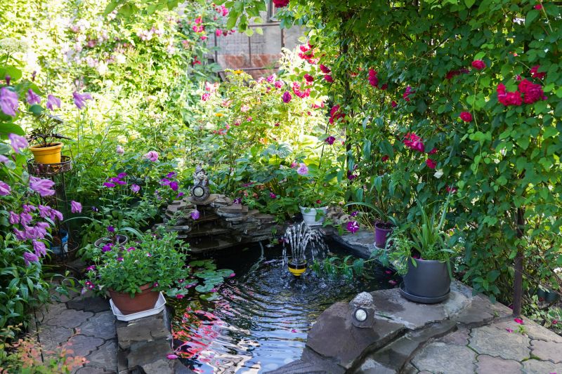 Garden Fountain Installation in Honolulu, HI