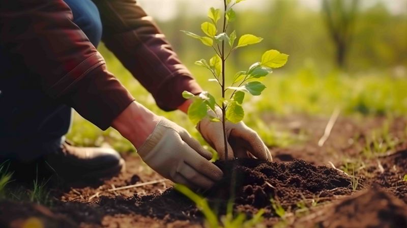 Magnolia Tree Planting in Ventura County, CA