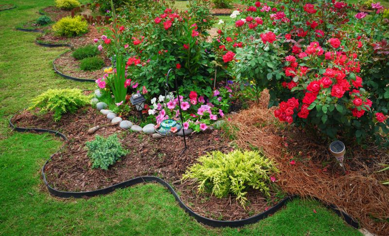 Colored Mulch for Landscape Design