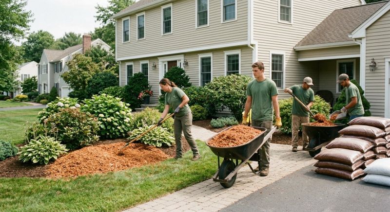 Organic Mulch Installation in Honolulu, HI