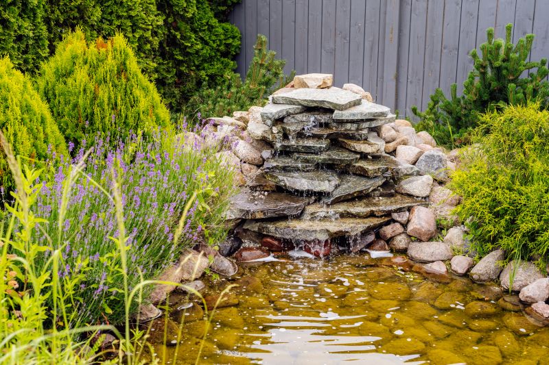 Rock Fountain Installation in Honolulu, HI