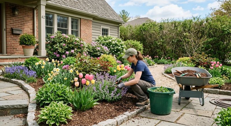 Spring Garden Maintenance in Ventura County, CA